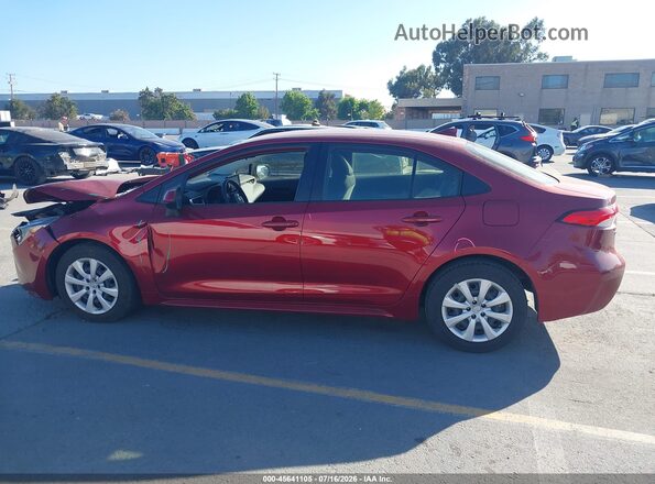 JTDEPMAE9NJ230060 2022 TOYOTA COROLLA Red 