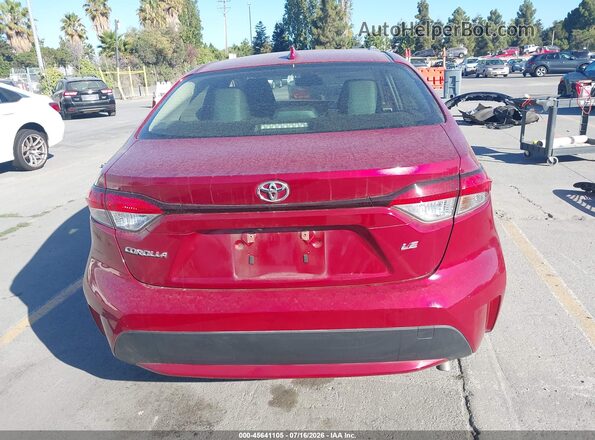 JTDEPMAE9NJ230060 2022 TOYOTA COROLLA Red 