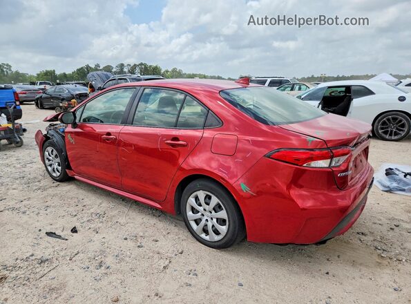 JTDEPMAEXMJ150474 2021 TOYOTA COROLLA Red Trasero izquierdo