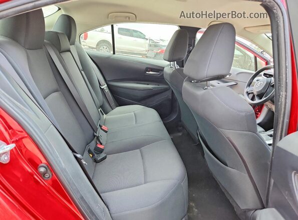 JTDEPMAEXMJ150474 2021 TOYOTA COROLLA Red Vista de los asientos traseros