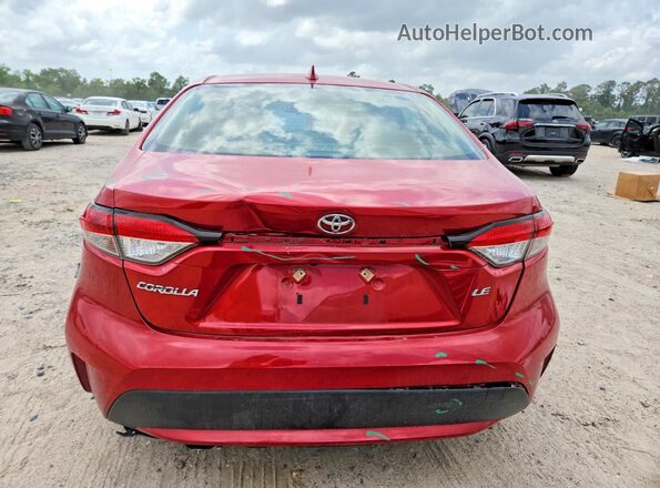 JTDEPMAEXMJ150474 2021 TOYOTA COROLLA Red Vista trasera