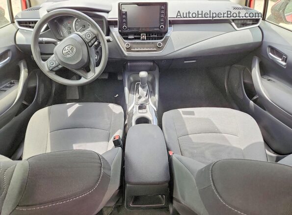 JTDEPMAEXMJ150474 2021 TOYOTA COROLLA Red Vista del salpicadero