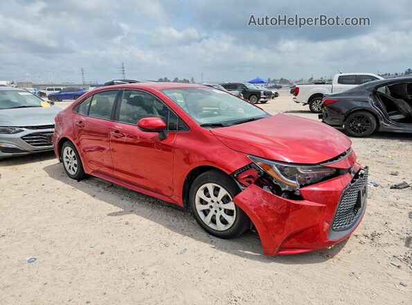 JTDEPMAEXMJ150474 2021 TOYOTA COROLLA Red Delantero derecho