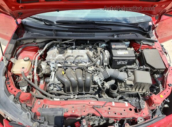 JTDEPMAEXMJ150474 2021 TOYOTA COROLLA Red Vista interior trasera