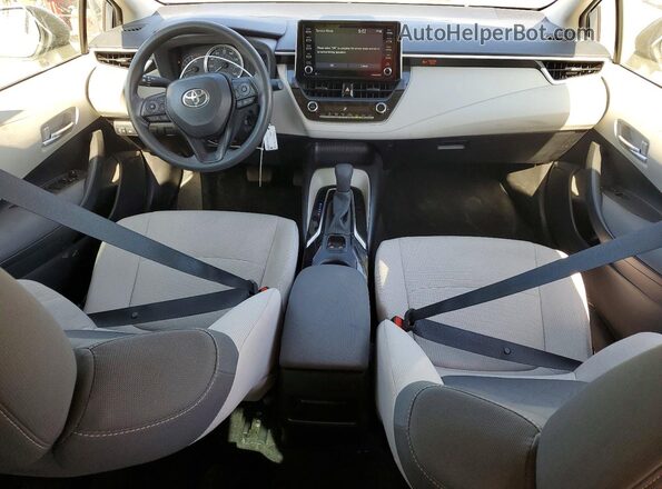 JTDEPMAEXMJ150748 2021 TOYOTA COROLLA Синий Вид панели приборов