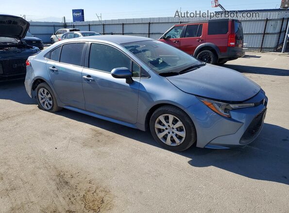 JTDEPMAEXMJ150748 2021 TOYOTA COROLLA Синий Передняя правая четверть