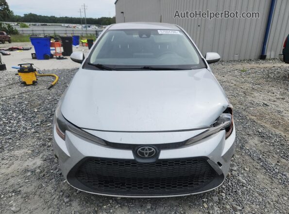 JTDEPMAEXMJ153780 2021 TOYOTA COROLLA Silver წინა ხედი