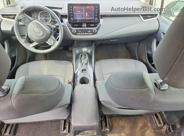 JTDEPMAEXMJ153780 2021 TOYOTA COROLLA Silver წინა პანელის ხედი