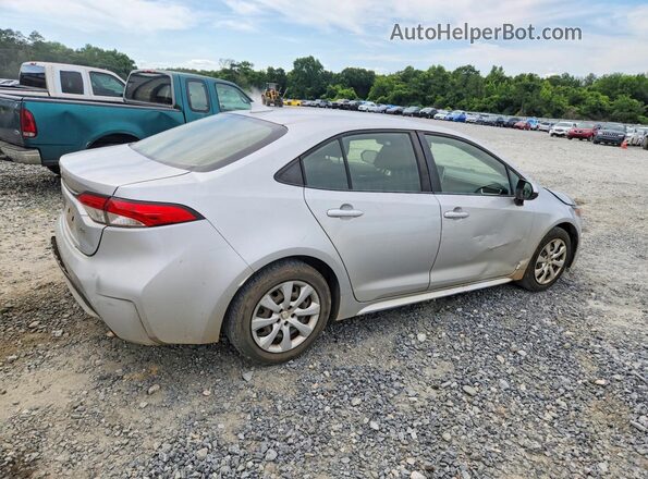 JTDEPMAEXMJ153780 2021 TOYOTA COROLLA Silver უკანა მარჯვენა