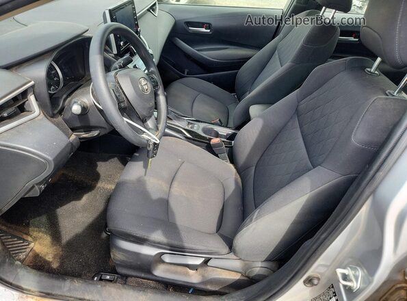 JTDEPMAEXMJ153780 2021 TOYOTA COROLLA Silver წინა სალონის ხედი