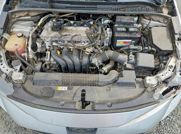 JTDEPMAEXMJ153780 2021 TOYOTA COROLLA Silver უკანა სალონის ხედი