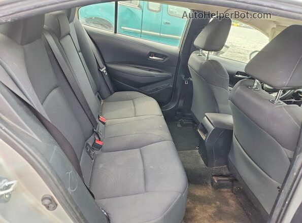 JTDEPMAEXMJ153780 2021 TOYOTA COROLLA Silver უკანა სავარძლების ხედი