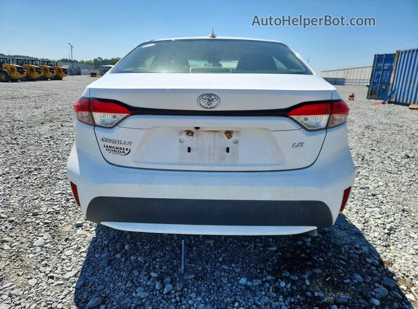 JTDEPMAEXMJ156839 2021 TOYOTA COROLLA White Вид ззаду