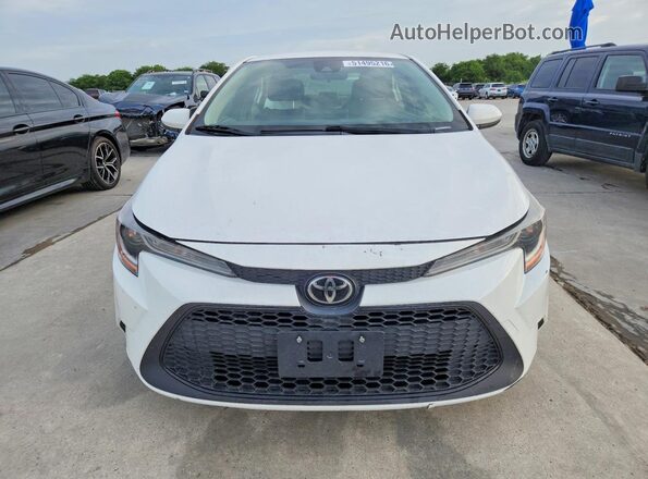 JTDEPMAEXMJ157974 2021 TOYOTA COROLLA Белый Вид спереди