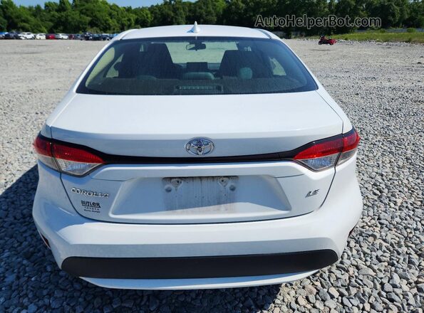 JTDEPMAEXMJ162379 2021 TOYOTA COROLLA White უკანა ხედი