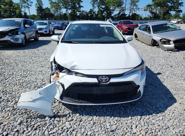 JTDEPMAEXMJ162379 2021 TOYOTA COROLLA White წინა ხედი