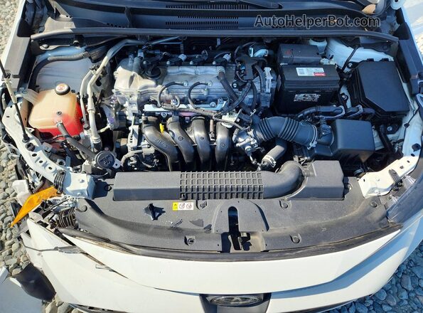 JTDEPMAEXMJ162379 2021 TOYOTA COROLLA White უკანა სალონის ხედი