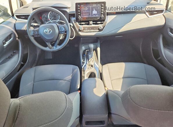 JTDEPMAEXMJ162379 2021 TOYOTA COROLLA White წინა პანელის ხედი