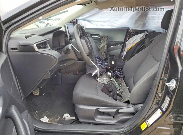 JTDEPMAEXMJ163967 2021 TOYOTA COROLLA Black Սալոնի դիմացի տեսք
