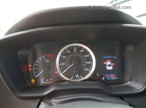 JTDEPMAEXMJ163967 2021 TOYOTA COROLLA Black Սարքավորումների վահանակի տեսք