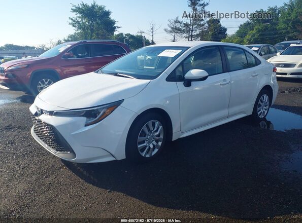 JTDEPMAEXMJ173298 2021 TOYOTA COROLLA White Vista tres cuartos delantera izquierda