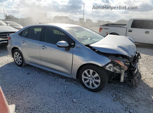 JTDEPMAEXMJ180090 2021 TOYOTA COROLLA Серый Передняя правая четверть
