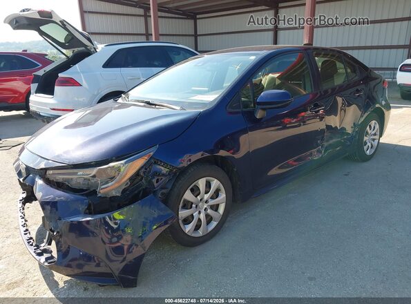 JTDEPMAEXMJ186973 2021 TOYOTA COROLLA Синий Передняя левая четверть