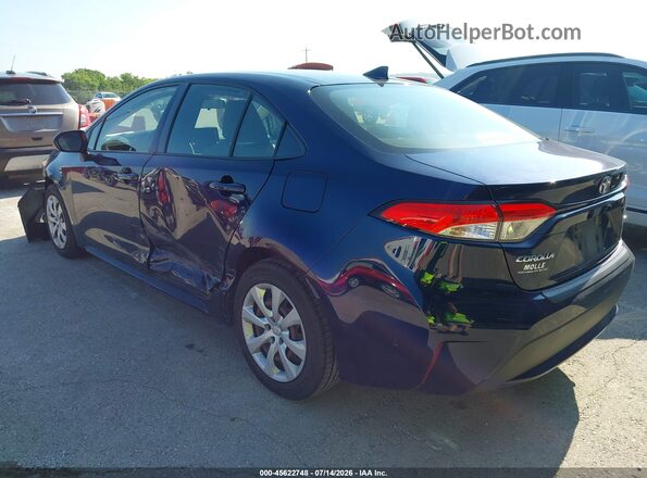 JTDEPMAEXMJ186973 2021 TOYOTA COROLLA Синий Задняя левая четверть