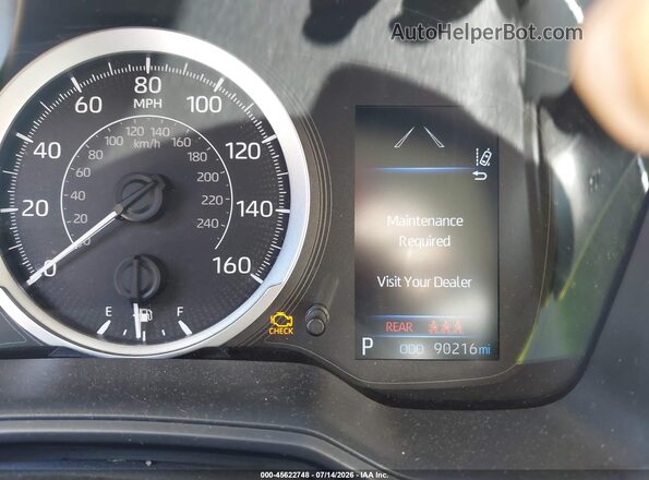 JTDEPMAEXMJ186973 2021 TOYOTA COROLLA Синий Вид задних сидений