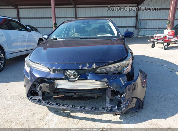 JTDEPMAEXMJ186973 2021 TOYOTA COROLLA Синий Вид задней части салона