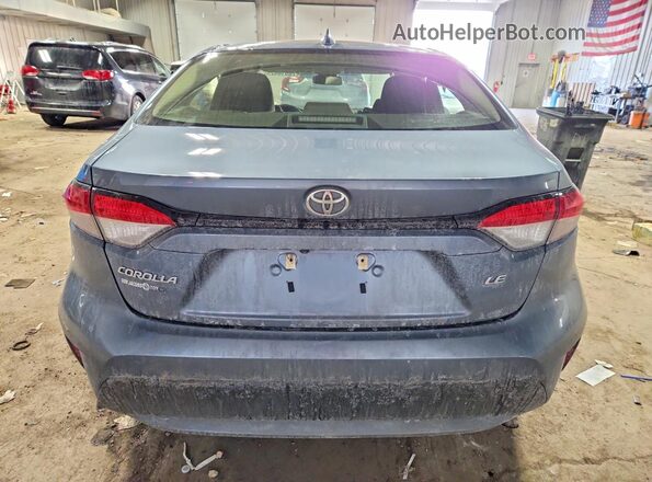 JTDEPMAEXNJ200839 2022 TOYOTA COROLLA Gray Вид ззаду