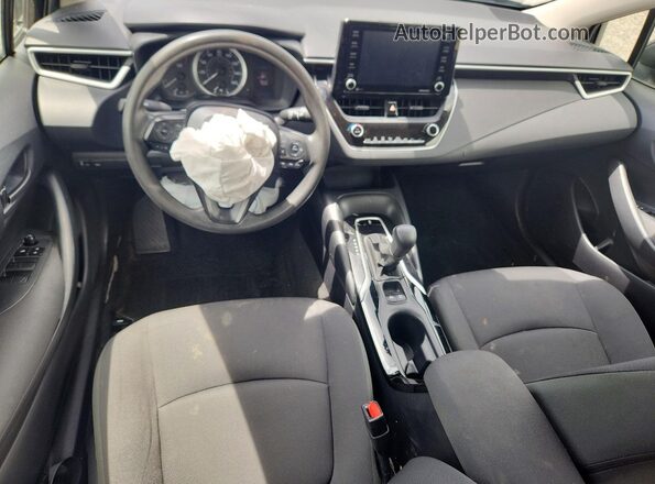 JTDEPMAEXNJ211274 2022 TOYOTA COROLLA Black Widok deski rozdzielczej