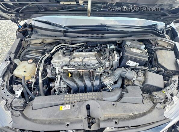 JTDEPMAEXNJ211274 2022 TOYOTA COROLLA Black Widok wnętrza z tyłu