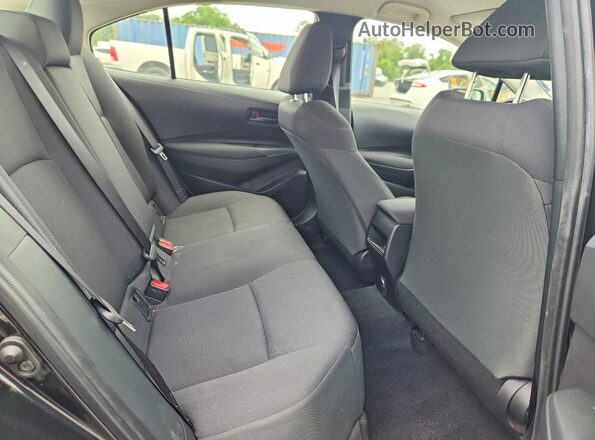 JTDEPMAEXNJ211274 2022 TOYOTA COROLLA Black Widok tylnych siedzeń