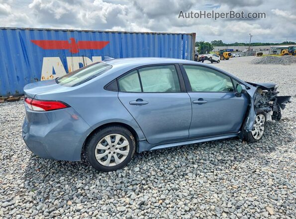 JTDEPMAEXNJ227247 2022 TOYOTA COROLLA Blue Հետևի աջ