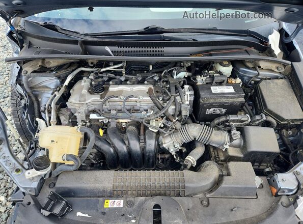 JTDEPMAEXNJ227247 2022 TOYOTA COROLLA Blue Սալոնի հետևի տեսք