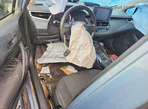 JTDEPMAEXNJ227247 2022 TOYOTA COROLLA Blue Առջևի վահանակի տեսք
