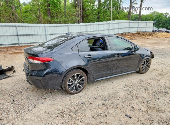 JTDEPMAEXNJ229242 2022 TOYOTA COROLLA Black Trasero derecho