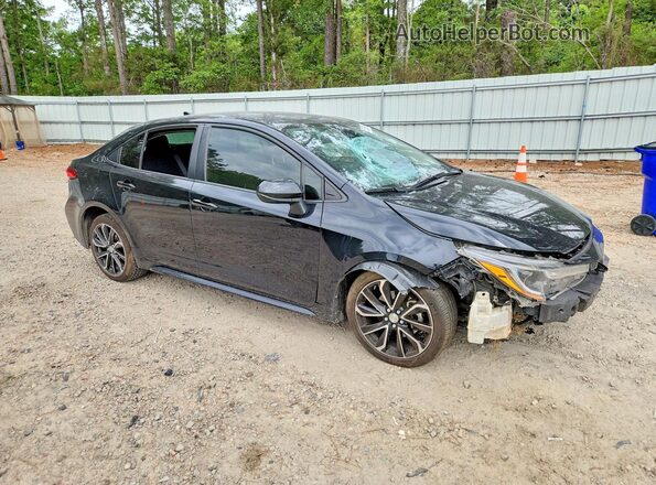 JTDEPMAEXNJ229242 2022 TOYOTA COROLLA Black Delantero derecho