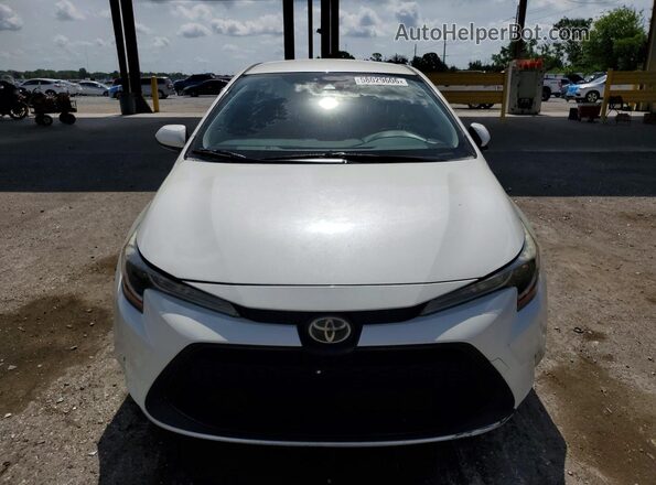 JTDEPRAE0LJ009585 2020 TOYOTA COROLLA White Դիմացի տեսք