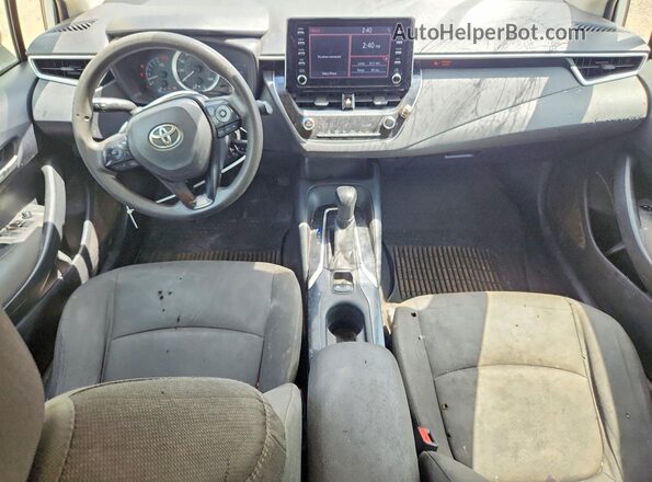JTDEPRAE0LJ026032 2020 TOYOTA COROLLA White Dashboard view