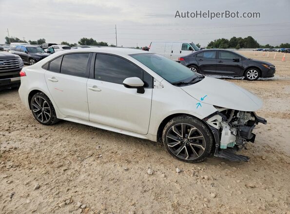 JTDEPRAE0LJ035880 2020 TOYOTA COROLLA White წინა მარჯვენა
