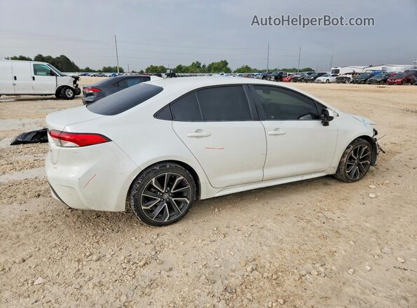 JTDEPRAE0LJ035880 2020 TOYOTA COROLLA White უკანა მარჯვენა