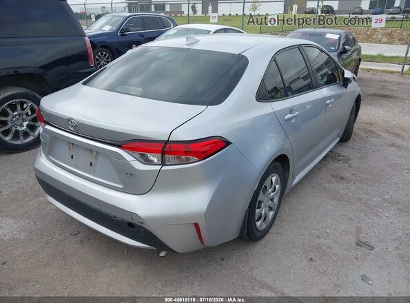 JTDEPRAE0LJ077319 2020 TOYOTA COROLLA Silver Rear right