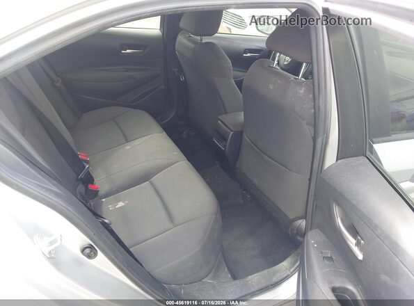 JTDEPRAE0LJ077319 2020 TOYOTA COROLLA Silver VIN sticker view