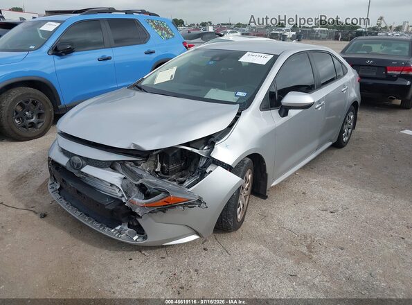 JTDEPRAE0LJ077319 2020 TOYOTA COROLLA Silver Front left