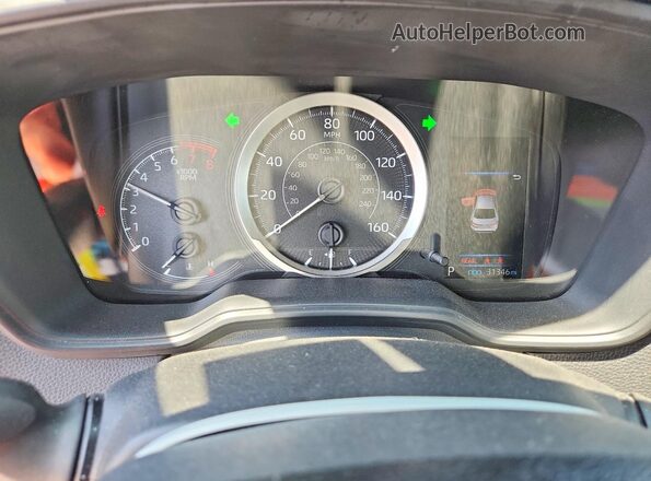 JTDEPRAE0LJ094458 2020 TOYOTA COROLLA Black Սարքավորումների վահանակի տեսք