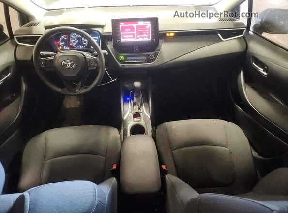 JTDEPRAE0LJ094962 2020 TOYOTA COROLLA Black წინა პანელის ხედი