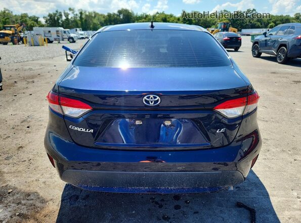 JTDEPRAE1LJ005142 2020 TOYOTA COROLLA Blue Widok z tyłu