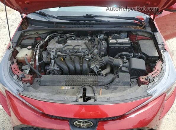 JTDEPRAE1LJ021227 2020 TOYOTA COROLLA Бордовый Вид задней части салона